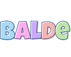 Balde pastel logo