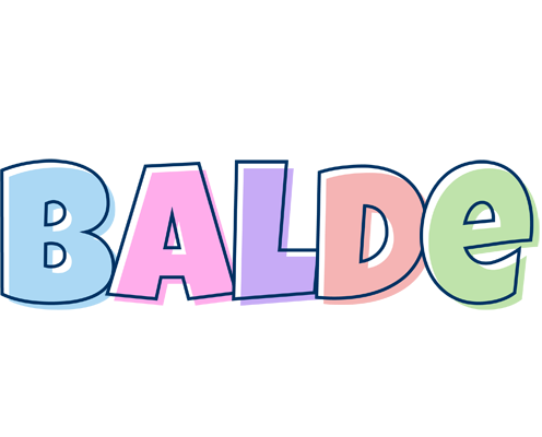 Balde pastel logo