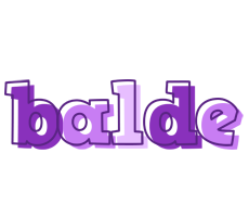 Balde sensual logo