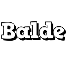 Balde snowing logo