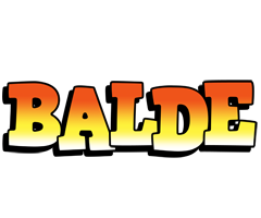 Balde sunset logo