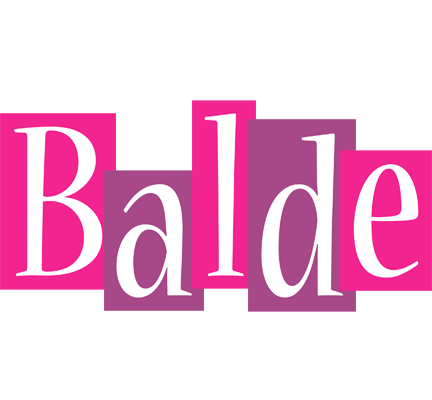 Balde whine logo