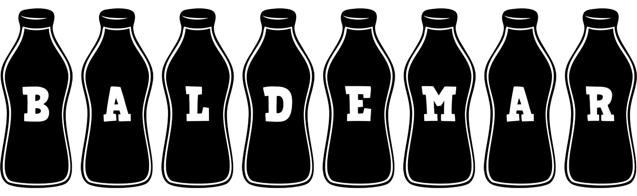 Baldemar bottle logo