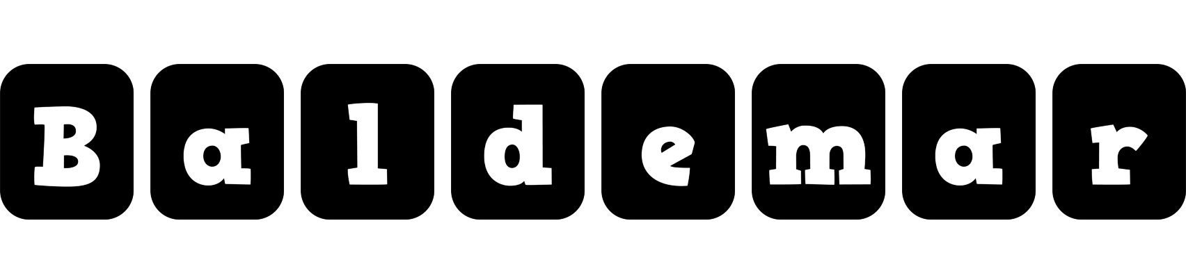 Baldemar box logo