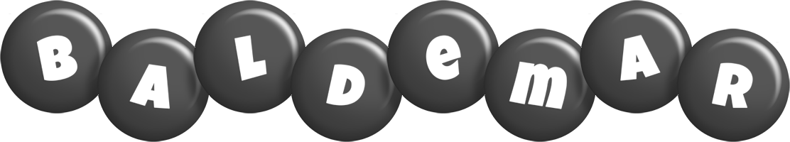 Baldemar candy-black logo