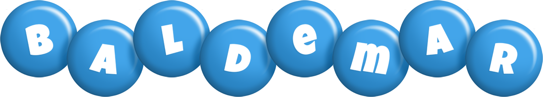 Baldemar candy-blue logo