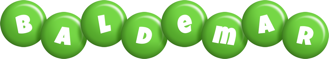 Baldemar candy-green logo