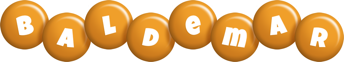 Baldemar candy-orange logo