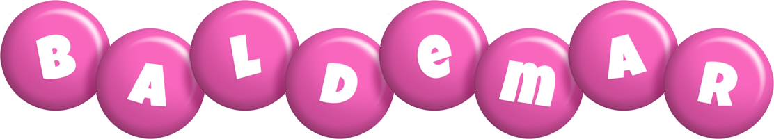Baldemar candy-pink logo