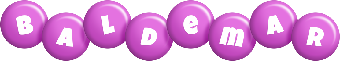 Baldemar candy-purple logo