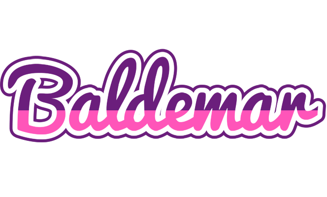 Baldemar cheerful logo