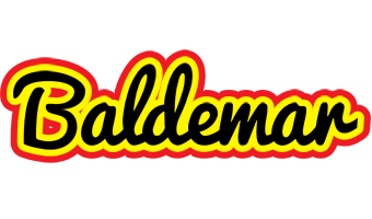 Baldemar flaming logo