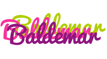 Baldemar flowers logo