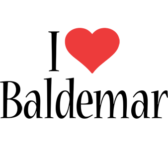 Baldemar i-love logo