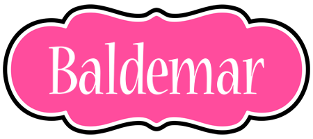 Baldemar invitation logo
