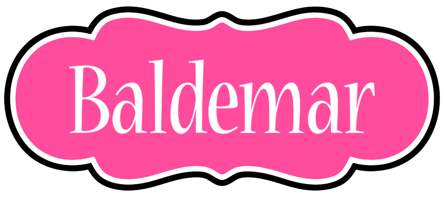 Baldemar invitation logo