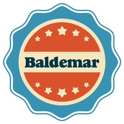 Baldemar labels logo