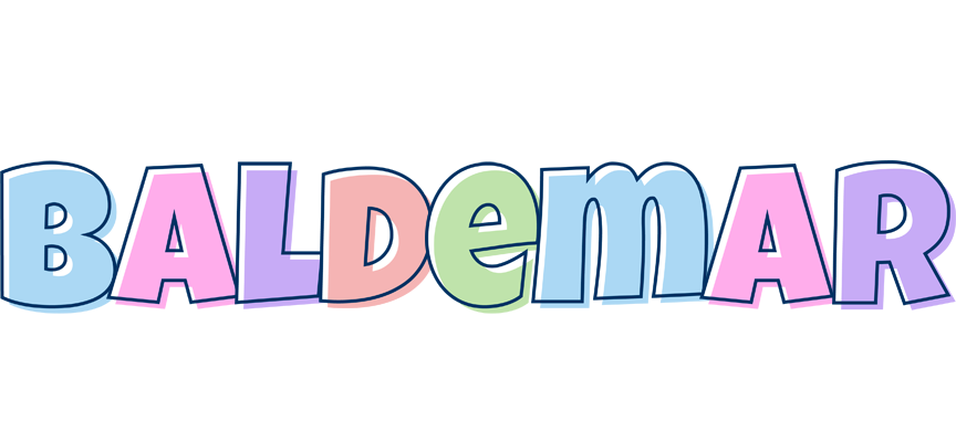 Baldemar pastel logo