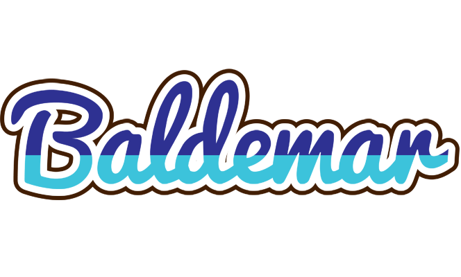 Baldemar raining logo
