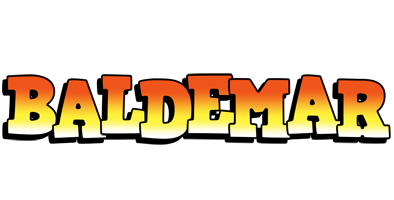 Baldemar sunset logo