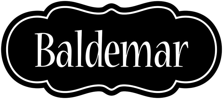 Baldemar welcome logo