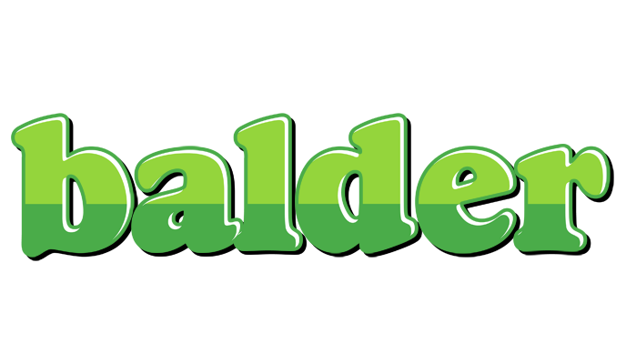 Balder apple logo