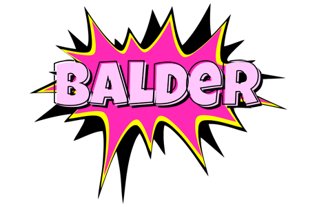 Balder badabing logo