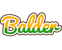 Balder banana logo