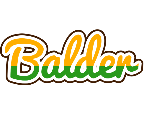 Balder banana logo