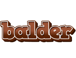 Balder brownie logo