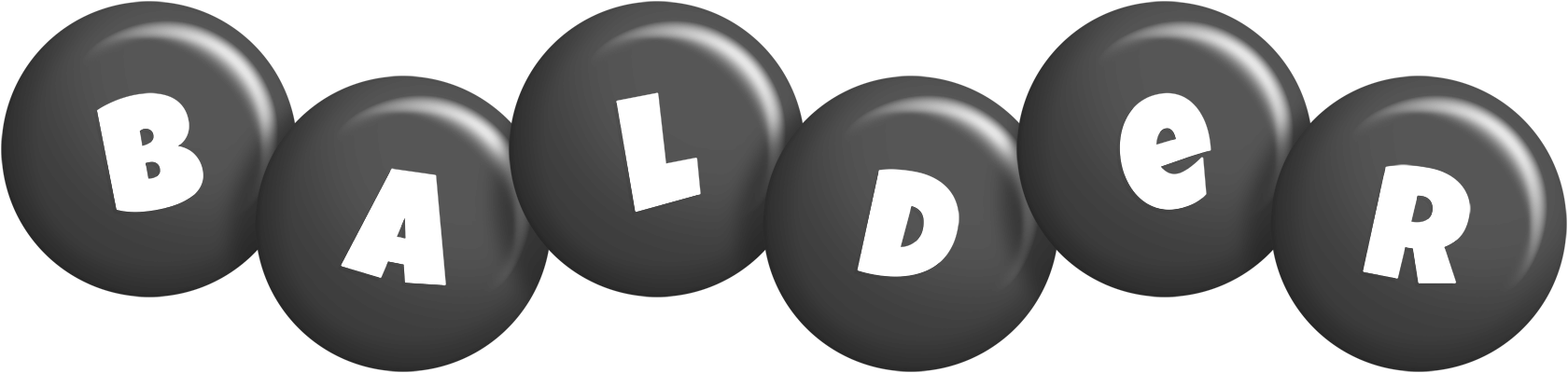 Balder candy-black logo