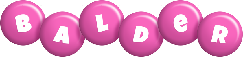 Balder candy-pink logo