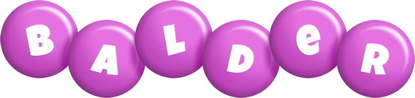 Balder candy-purple logo