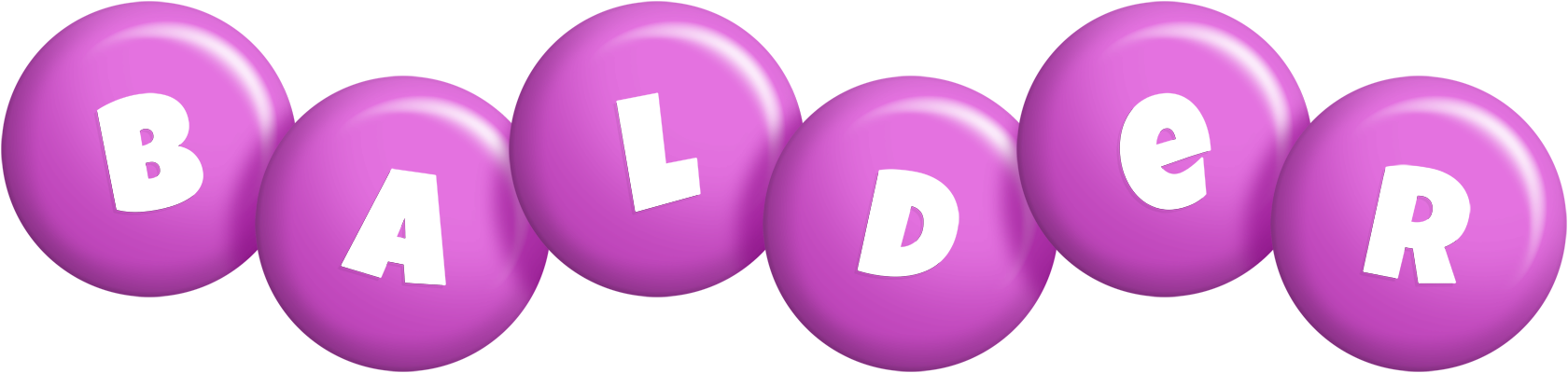 Balder candy-purple logo