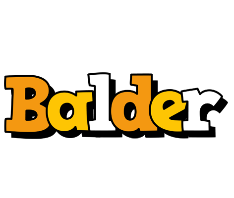 Balder cartoon logo