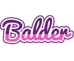 Balder cheerful logo