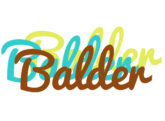 Balder cupcake logo