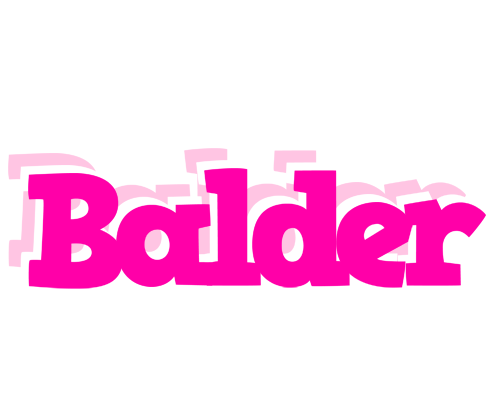 Balder dancing logo
