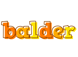 Balder desert logo