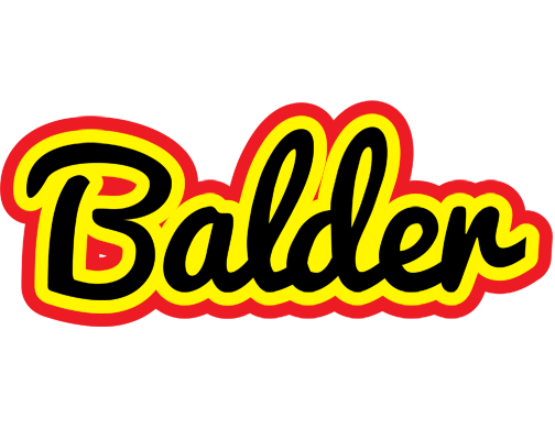 Balder flaming logo
