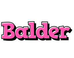 Balder girlish logo