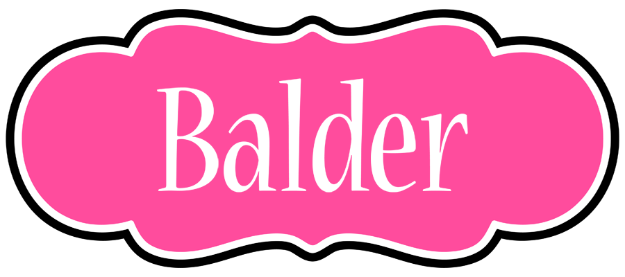 Balder invitation logo