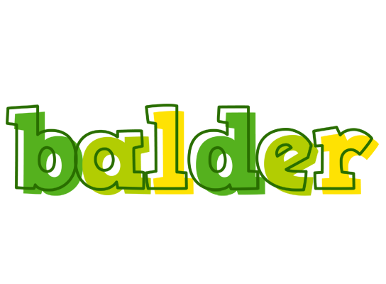 Balder juice logo