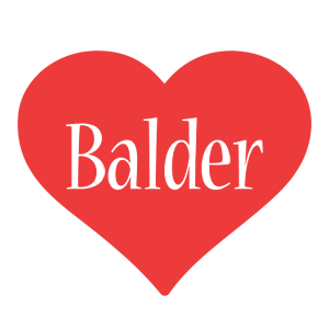 Balder love logo