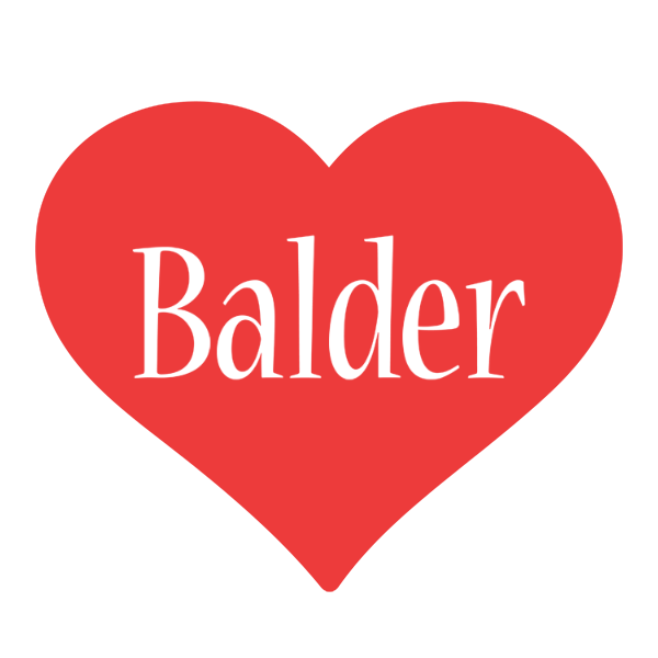 Balder love logo