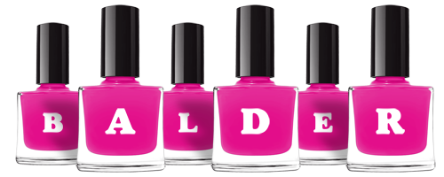 Balder nails logo