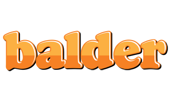 Balder orange logo