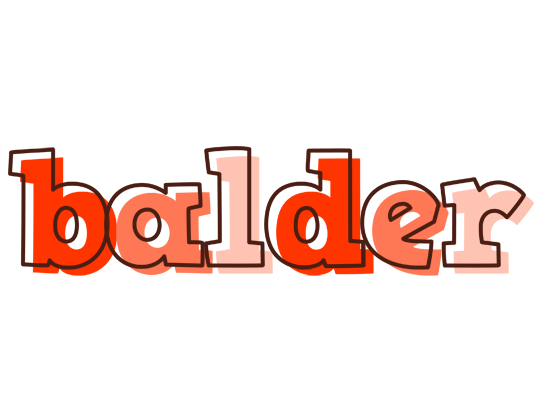 Balder paint logo