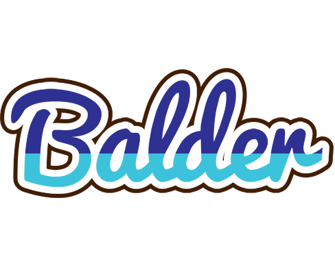 Balder raining logo