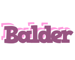 Balder relaxing logo